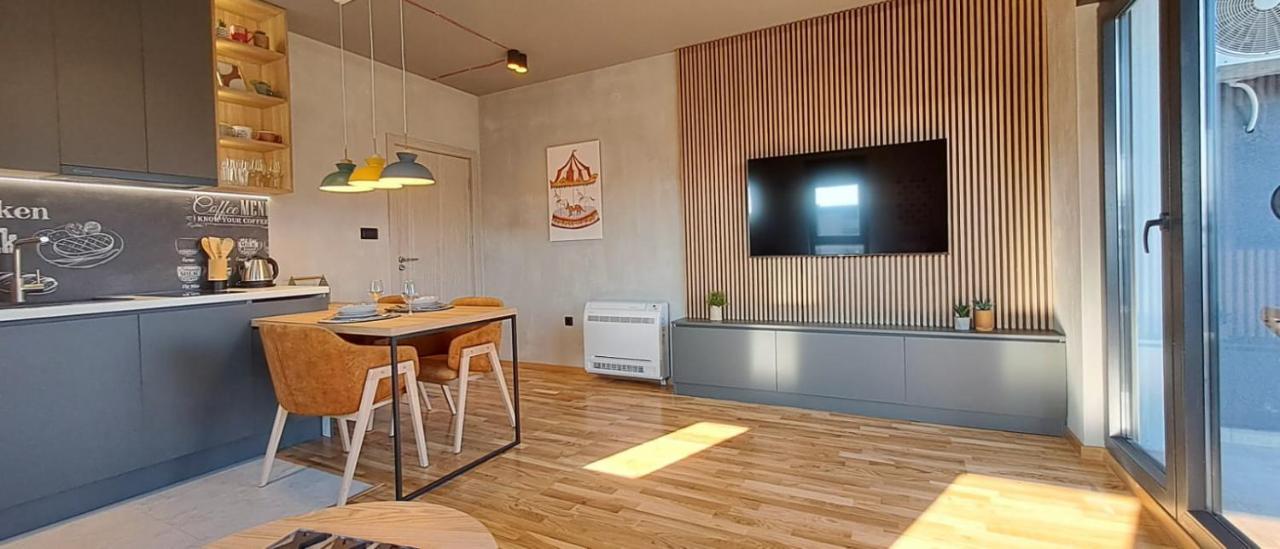 Stylish One Bedroom Apartment Podgorica Exterior foto